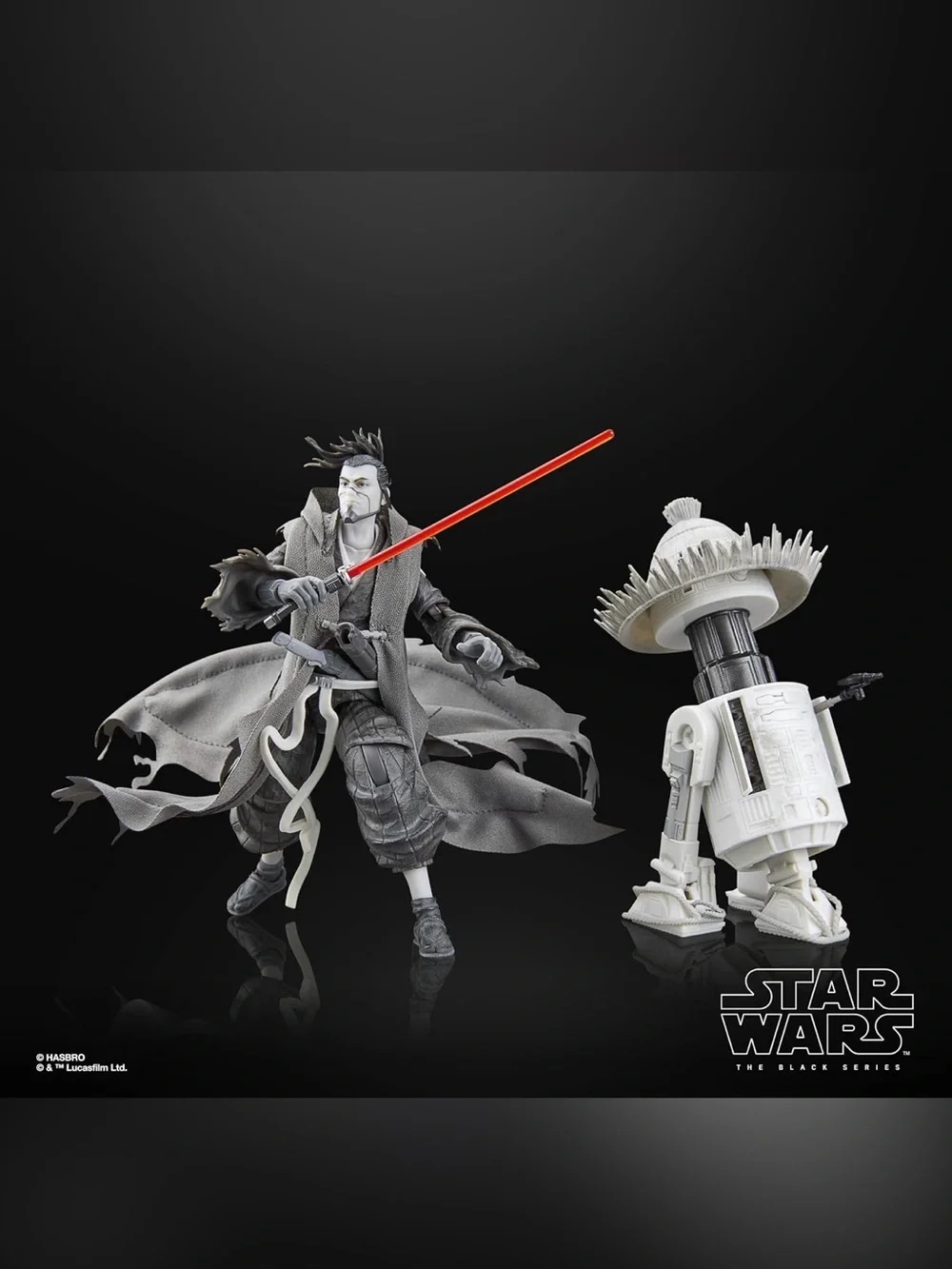 Star Wars The Black Series The Ronin & R5-D56 Visions Figure Set G1320 NEW